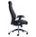 Odessa High Back Executive Office Chair - Chrome 5-Star Base - Height Adjustable Padded Arms - Gas Lift Height Adjustment - Black - side