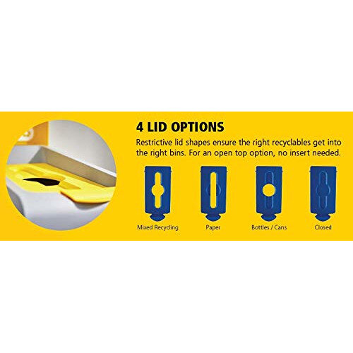 Rubbermaid Slim Jim Recycling Station Starter Kit Additional Image 10