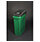 Rubbermaid Slim Jim 87L Waste Container With Venting Channels Green Additional Image 3