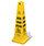Rubbermaid Safety Cone With Multilingual Caution Imprint & Wet Floor Symbol Yellow Additional Image 1