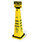 Rubbermaid Safety Cone With Multilingual Caution Imprint & Wet Floor Symbol Yellow Additional Image 2