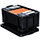 Really Useful Storage Box Plastic Recycled Stackable 64 Litre Black Additional Image 1