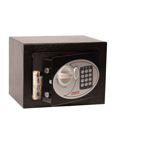front Phoenix Home and Office Security Safe Electric Lock Black SS0721E