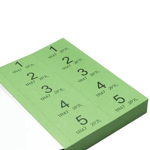 Silvine Cloakroom and Raffle Tickets 1-1000 (6 Pack) CRT1000