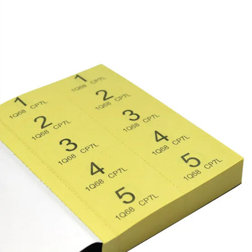 Silvine Cloakroom and Raffle Tickets 1-1000 (6 Pack) CRT1000