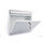 Post Box Outward Opening Letter Flap For Improved Weather Protection. Suitable For Grouping Or Banked. W362 White Additional Image 1