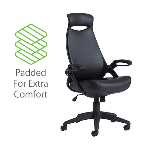 Tuscan High Back Ergonomic Manager - Padded for extra comfort