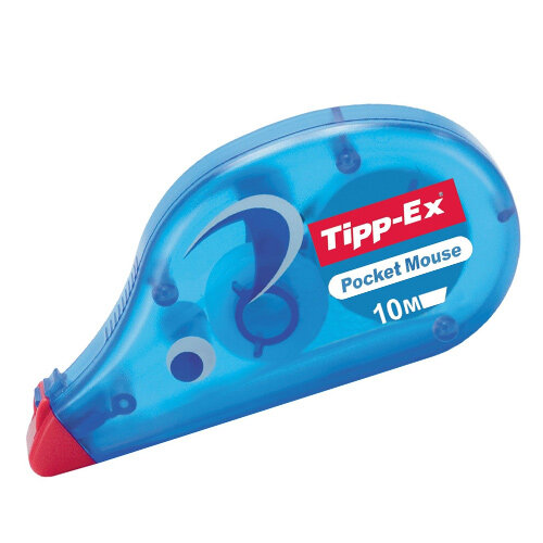 Tippex Pocket Mouse Correction Tape Roller 4.2mmx10m Pack 10 