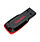 SanDisk Cruzer Blade - USB flash drive - 32 GB - USB 2.0 - red, sleek black