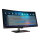 Lenovo ThinkVision P40w-20 - LED monitor - curved - 39.7&quot; (39.7&quot; viewable) - 5120 x 2160 WUHD @ 75 Hz - IPS - 300 cd/m&sup2; - 1000:1 - 4 ms - 2xThunderbolt 4, DisplayPort, HDMI - raven black