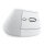 Logitech Lift Vertical Ergonomic Mouse - Vertical mouse - ergonomic - optical - 6 buttons - wireless - Bluetooth, 2.4 GHz - Logitech Logi Bolt USB receiver - off-white