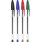 Bic Cristal Ballpoint Pen 1.0mm Tip 0.32mm Line Black/Blue/Green/Red (Pack 10)