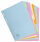 Exacompta Forever Recycled Divider 10 Part A4 170gsm Card Assorted Colours