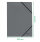 Leitz Recycle Card Folder With Elastic Band Closure A4 Blue 39080035