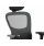 Stealth Shadow Ergo Posture Chair Black Airmesh Seat And Mesh Back With Arms With Headrest