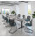 Elev8 Touch boardroom table 1800mm x 1000mm - white frame, beech top