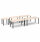 Rectangular white radial leg meeting table 1200mm x 800mm - oak