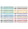 STABILO Pen 68 Fibre Tip Pen 1mm Line Assorted Colours (Wallet 20)