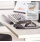 Fellowes Memory Mouse Pad with Wristrest Black/Silver 9175801