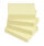 5 Star Office Re-Move Notes Repositionable Pad of 100 Sheets 38x51mm Yellow [Pack 12]