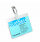 Durable Visitor Badge with Rotating Clip 60x90mm Clear (Pack of 25) 8106