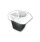 2Work Square Bin Liners 30 Litre White (Pack of 1000) KF73380