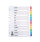 Q-Connect Multi-Punched January-December Reinforced Multi-Colour A4 Index Pre-Printed Tabs KF01524