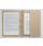 Exacompta Guildhall R/Hand Transfer Spiral Pocket File 315gsm Foolscap Buff (Pack of 25) 211/9061Z