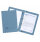 Exacompta Guildhall Heavyweight Transfer Spiral File 420gsm Foolscap Blue (Pack of 25) 211/7000