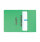 Elba Spring Pocket File Mediumweight Foolscap Green (Pack of 25) 100090147