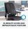 Fellowes Office Suites Mesh Back Support Black 9191301