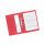 Exacompta Guildhall Heavyweight Transfer Spiral Pocket File Foolscap Red (Pack of 25) 211/6005