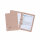 Exacompta Guildhall Transfer Spiral Pocket File 315gsm Foolscap Buff (Pack of 25) 349-BUF