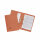 Exacompta Guildhall Transfer Spiral Pocket File 315gsm Foolscap Orange (Pack of 25) 349-ORG