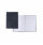 Q-Connect Dark Blue Feint Ruled Casebound Notebook 192 Pages A5 E00062