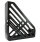 Q-Connect Magazine Rack Black CP073KFBLK