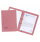 Exacompta Guildhall Heavyweight Transfer Spiral File 420gsm Foolscap Pink (Pack of 25) 211/7006