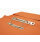 Exacompta Guildhall Right Hand Transfer Spiral Pocket File Foolscap Orange (Pack of 25) 211/9063Z