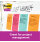 Post-it Notes XXL 101x152mm Lined Neon Assorted (Pack of 6) 660N