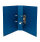 5 Star Office Premium Polypropylene Lever Arch File A4 Royal Blue [Pack 10]