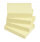 5 Star Office Re-Move Notes Repositionable Pad of 100 Sheets 38x51mm Yellow [Pack 12]