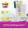 Post-it Super Sticky Note 76x76mm 90 Sheets Cardboard Packaging Canary Yellow (Pack of 12) 654-12SS-