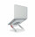 Leitz Ergo Adjustable Multi-Angle Laptop Stand White 258x45x253mm 64240001