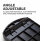 Fellowes Height Adjustable Premium Gel Mouse Pad and Wrist Rest Graphite 9374001