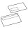 5 Star Value Envelopes Wallet Press Seal Window 90gsm DL 110x220mm White (Pack of 1000)