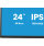 iiyama ProLite 24” IPS Full HD panel with 4-side slim bezel, B energy class and height adjustable stand