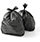 Safewrap Pack of 40 Black Tie Handle 96L Refuse Sacks on a Roll 0447 Additional Image 1