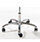 Saturn Ergonomic Stool With 360° Swivel Back-Arm Rest Black H490 - 680mm: 5-Castor Base - Zoom In