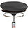 Pilates Air-Seat Ergonomic Stool With Easy Clean Black Leather Look Seat Upholstery H570 - 760mm: Seat - Zoom In