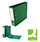 Q-Connect Green A4 Polypropylene Lever Arch File Pack of 10